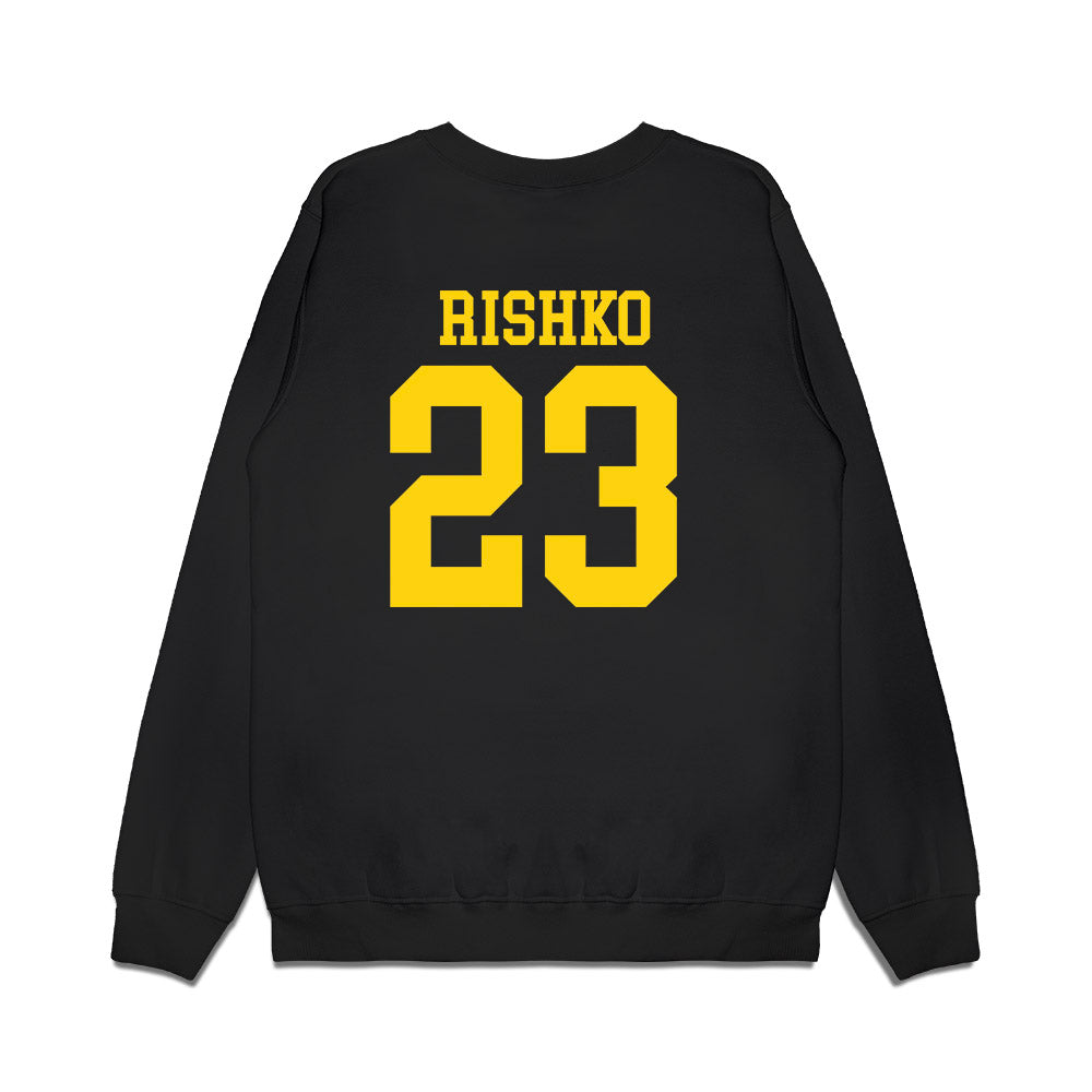 Delaware - NCAA Women's Lacrosse : Louise Rishko - Premium Crewneck Sweatshirt-1