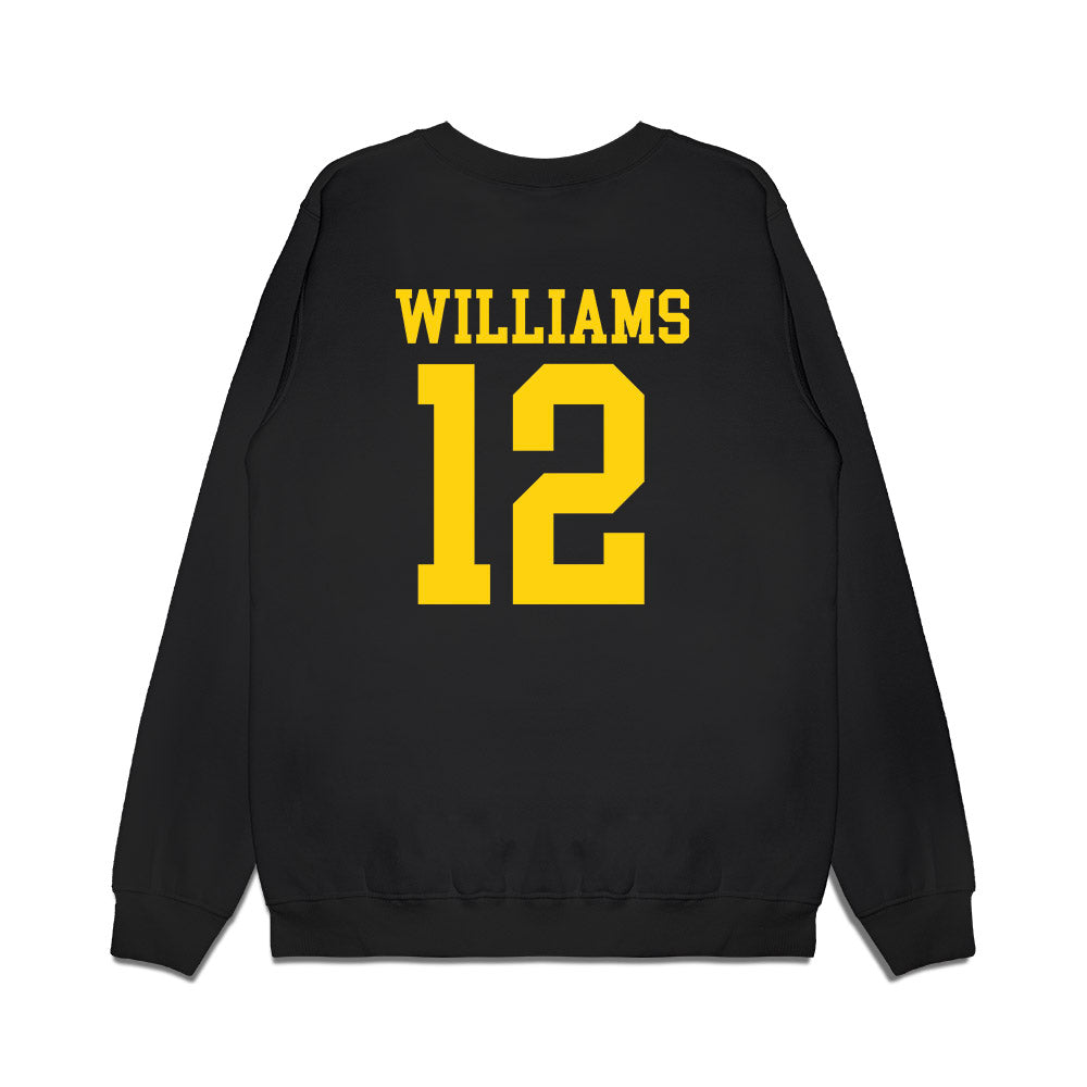 Delaware - NCAA Men's Soccer : Ethan Williams - Premium Crewneck Sweatshirt-1