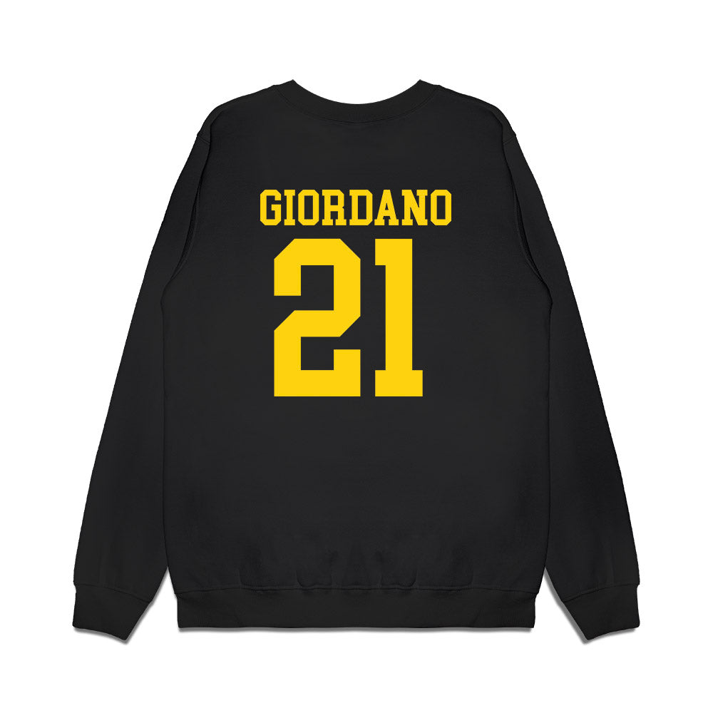 Delaware - NCAA Men's Soccer : Charles Giordano - Premium Crewneck Sweatshirt-1
