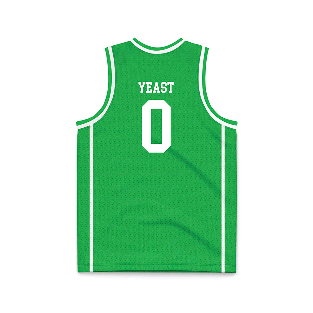 Marshall - NCAA Women's Basketball : timberlynn yeast - Green Basketball Jersey-1