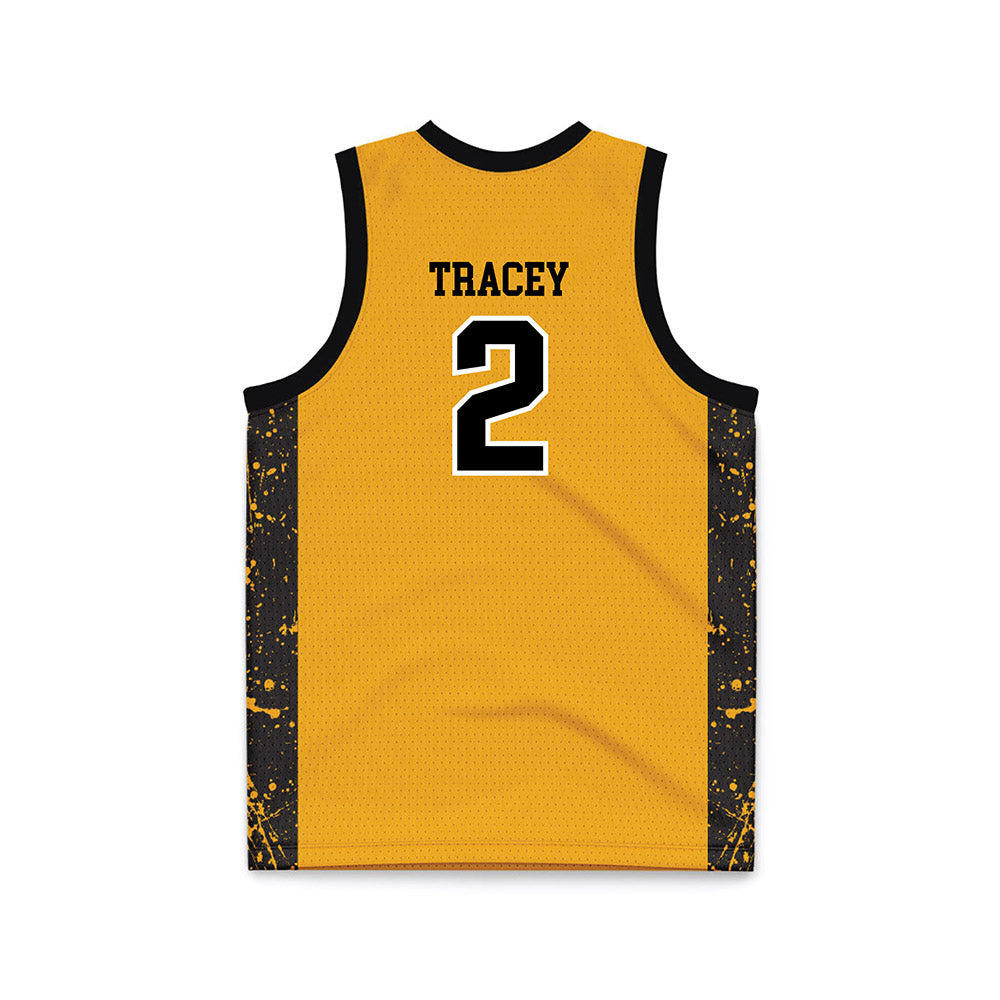 VCU - NCAA Men's Basketball : Jadrian Tracey - Gold Basketball Jersey-1