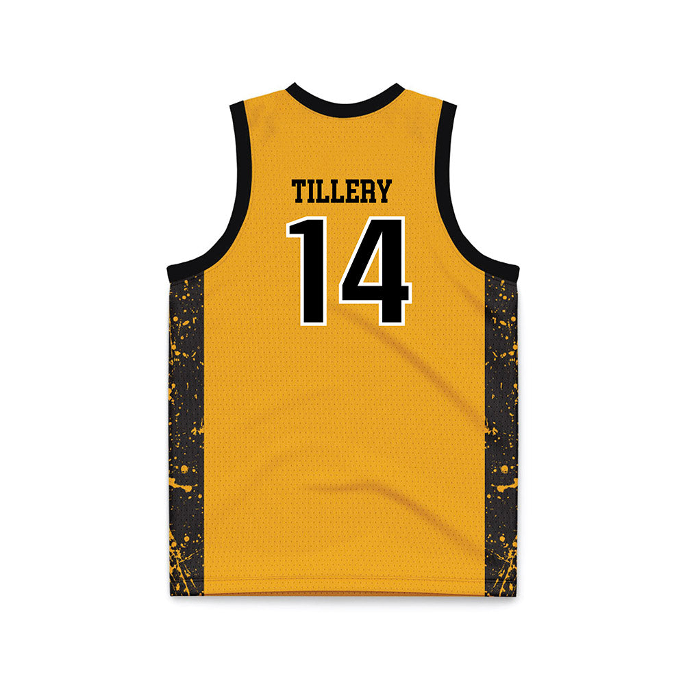 VCU - NCAA Men's Basketball : Jordan Tillery - Gold Basketball Jersey-1