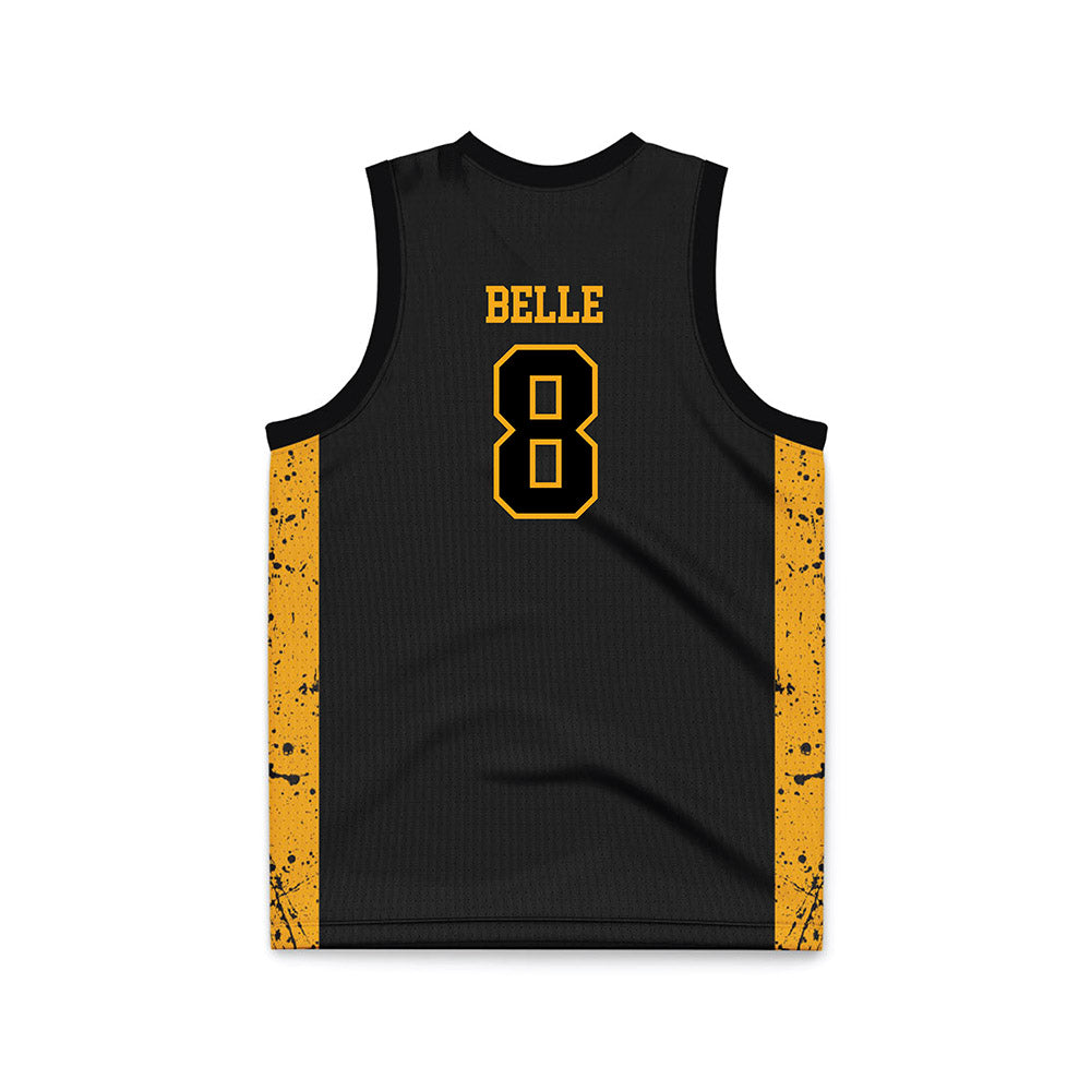 VCU - NCAA Men's Basketball : Michael Belle - Black Basketball Jersey-1