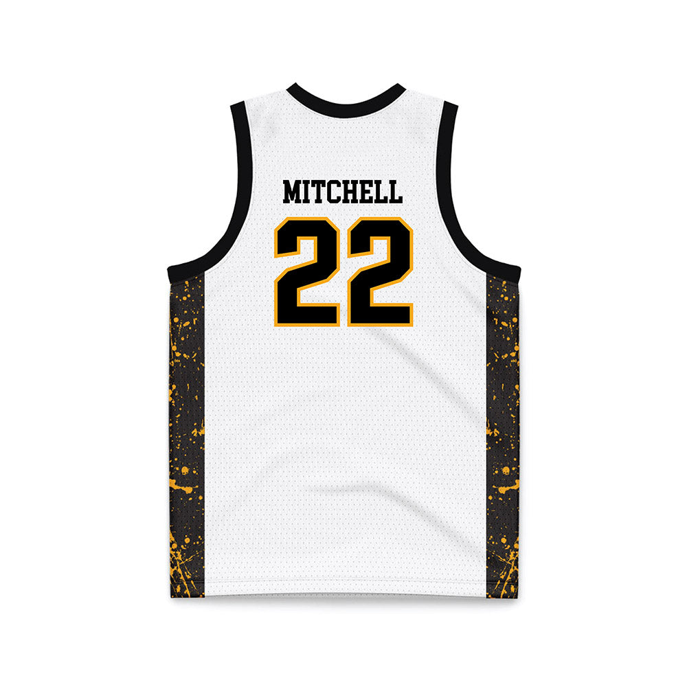 VCU - NCAA Men's Basketball : Keyshawn Mitchell - White Basketball Jersey-1