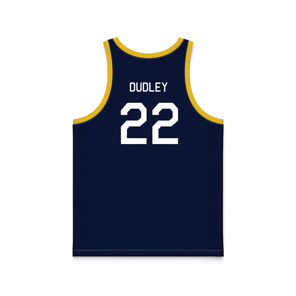Michigan - NCAA Women's Basketball : Kendall Dudley - Hardwood Reissue Basketball Jersey-1