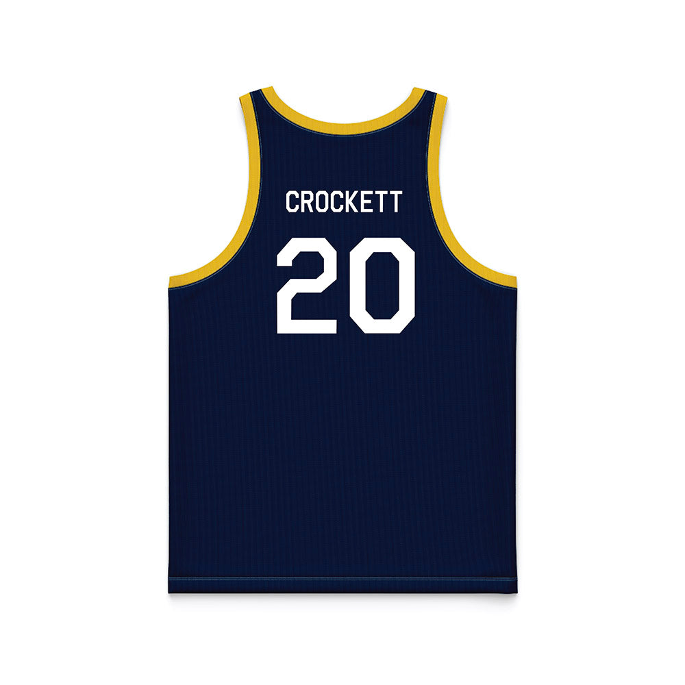 Michigan - NCAA Women's Basketball : Alyssa Crockett - Hardwood Reissue Basketball Jersey-1