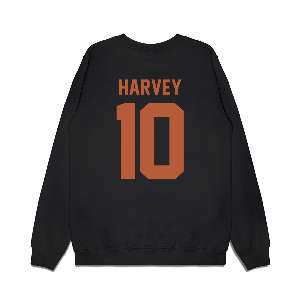 Texas - NCAA Women's Volleyball : Taylor Harvey - Vintage Shersey Premium Crewneck Sweatshirt-1