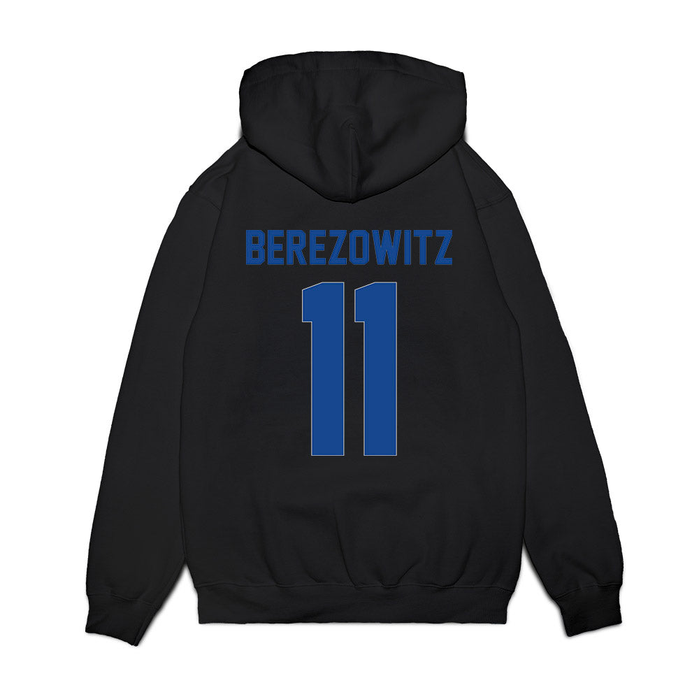 Kentucky - NCAA Women's Volleyball : Molly Berezowitz - Vintage Volleyball Premium Hooded Sweatshirt-1