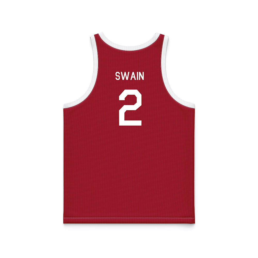 Stanford - NCAA Women's Basketball : Hailee Swain - Hardwood Reissue Basketball Jersey-1