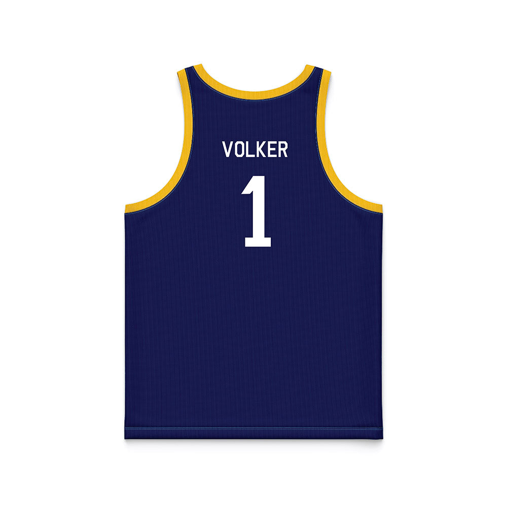 Marquette - NCAA Women's Basketball : Lee Volker - Hardwood Reissue Basketball Jersey-1