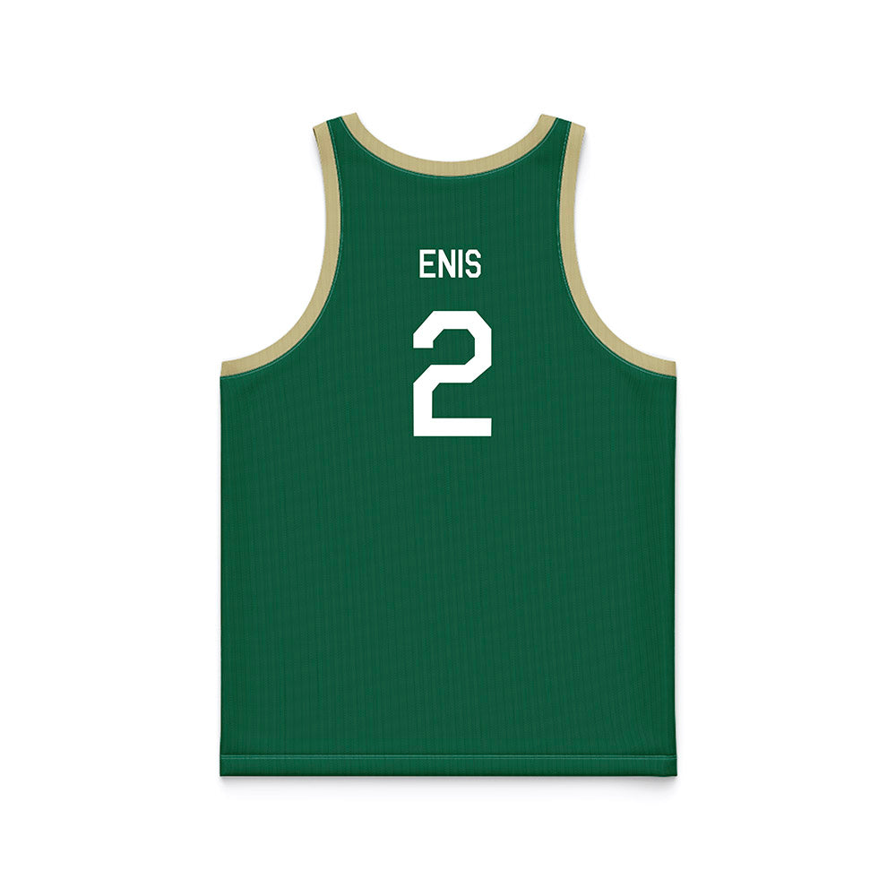 USF - NCAA Men's Basketball : Wes Enis - Hardwood Reissue Basketball Jersey-1