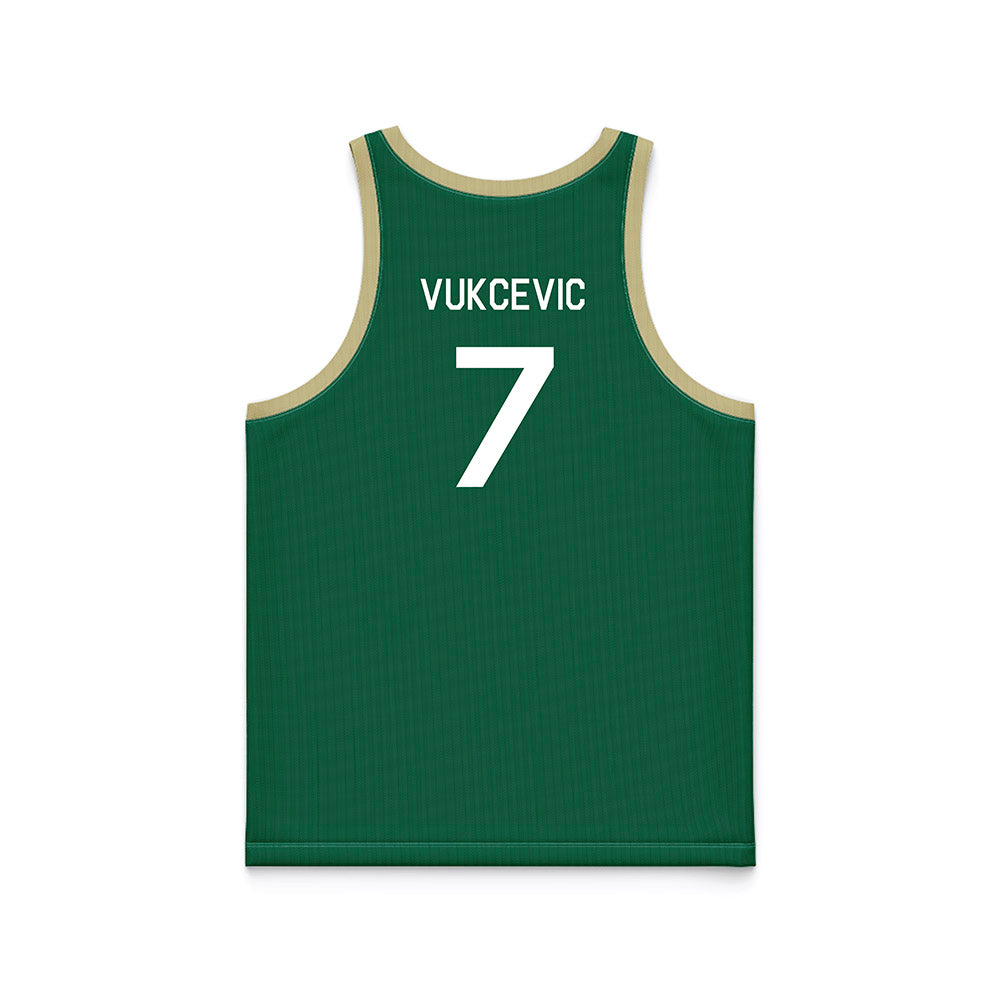 USF - NCAA Women's Basketball : Lana Vukcevic - Hardwood Reissue Basketball Jersey-1