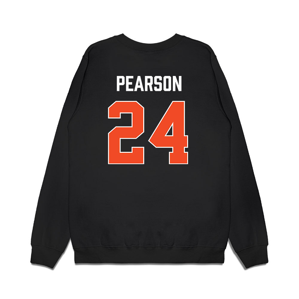 Auburn - NCAA Men's Basketball : Bradley Pearson - Vintage Shersey Premium Crewneck Sweatshirt-1