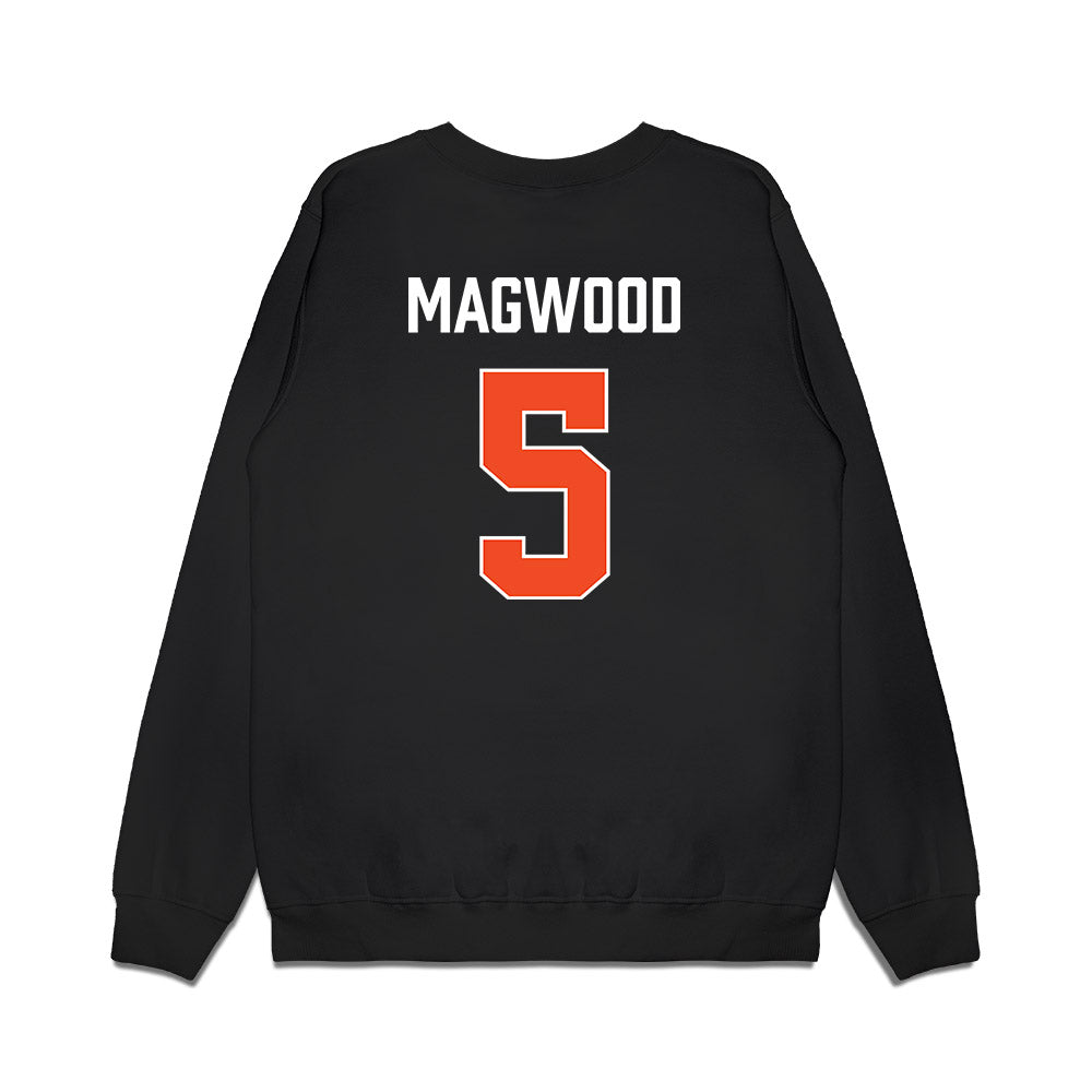 Auburn - NCAA Men's Basketball : Kaden Magwood - Vintage Shersey Premium Crewneck Sweatshirt-1
