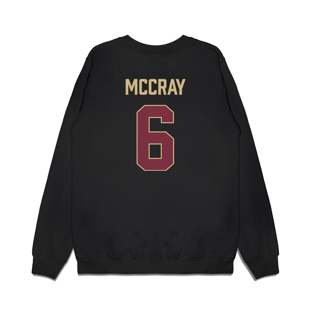 FSU - NCAA Men's Basketball : Robert McCray - Vintage Shersey Premium Crewneck Sweatshirt-1