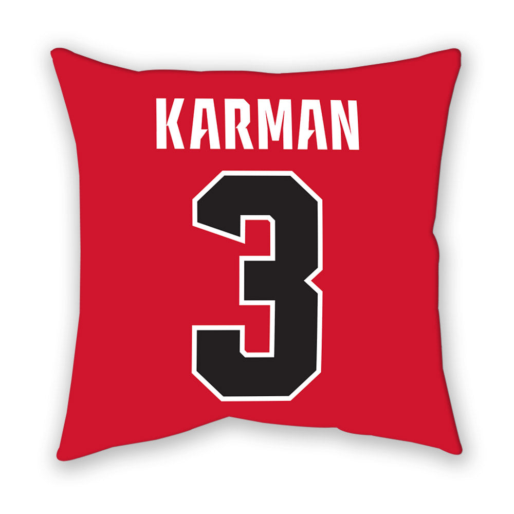 NC State - NCAA Women's Volleyball : Gabriella Karman - Pillow-1