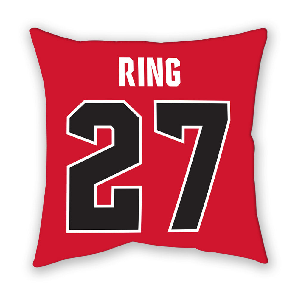 NC State - NCAA Women's Volleyball : Rebecca Ring - Pillow-1