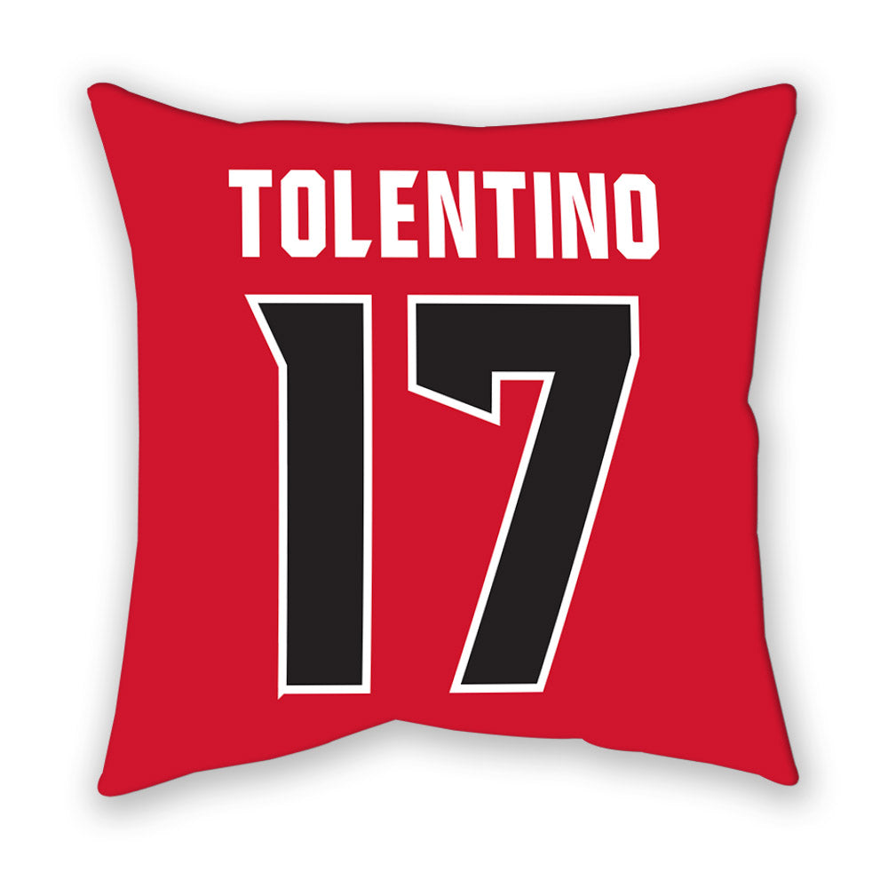 NC State - NCAA Men's Soccer : Caden Tolentino - Pillow-1