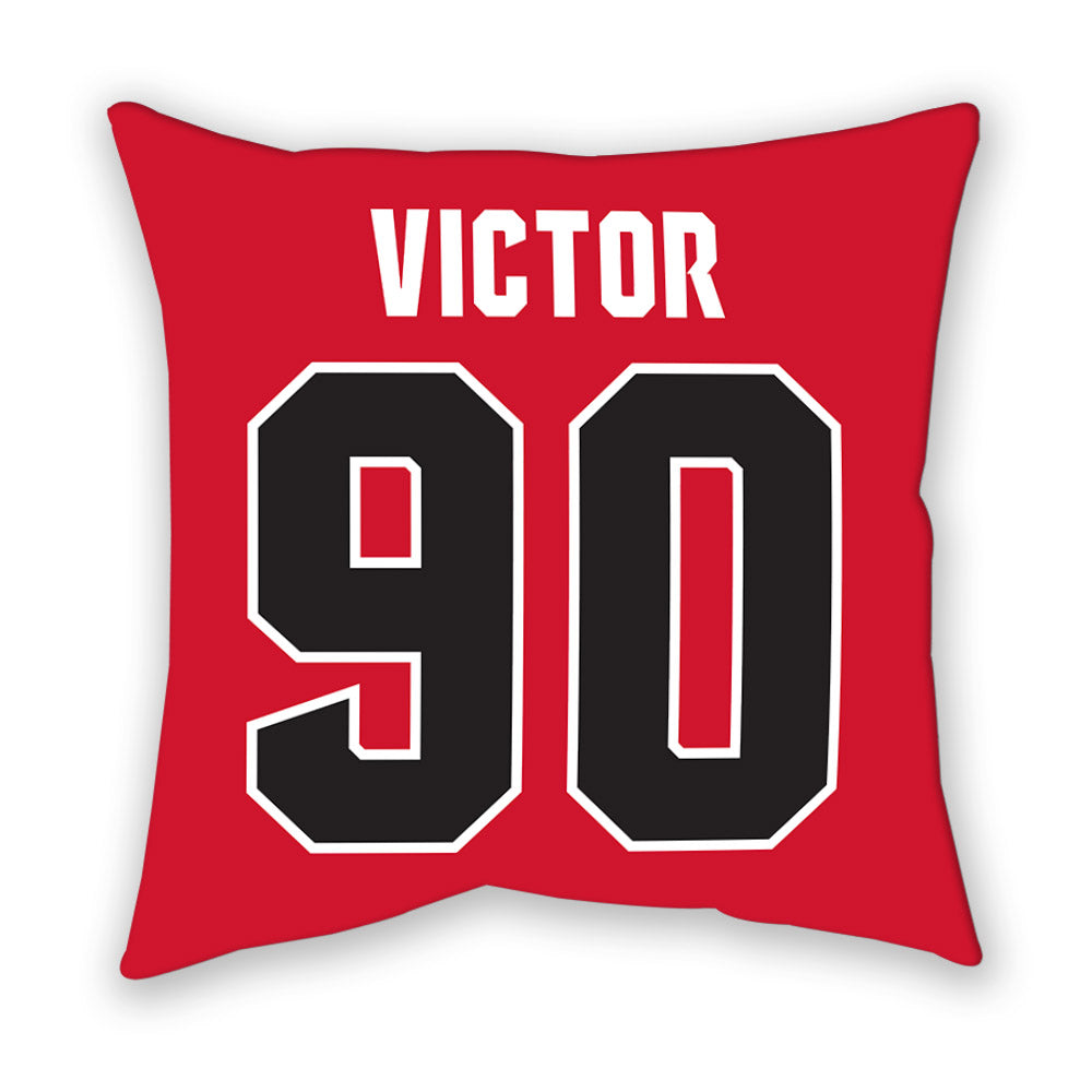NC State - NCAA Football : Josiah Victor - Pillow-1