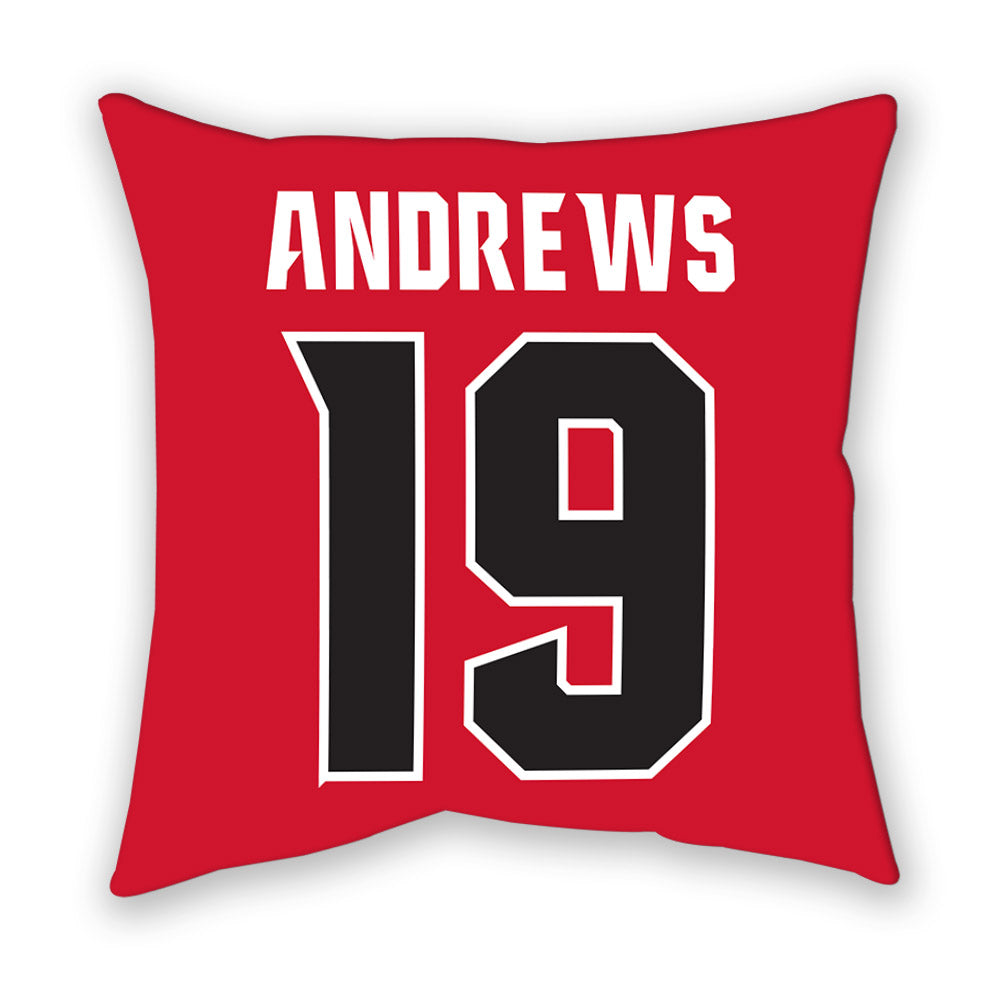 NC State - NCAA Baseball : Heath Andrews - Pillow-1