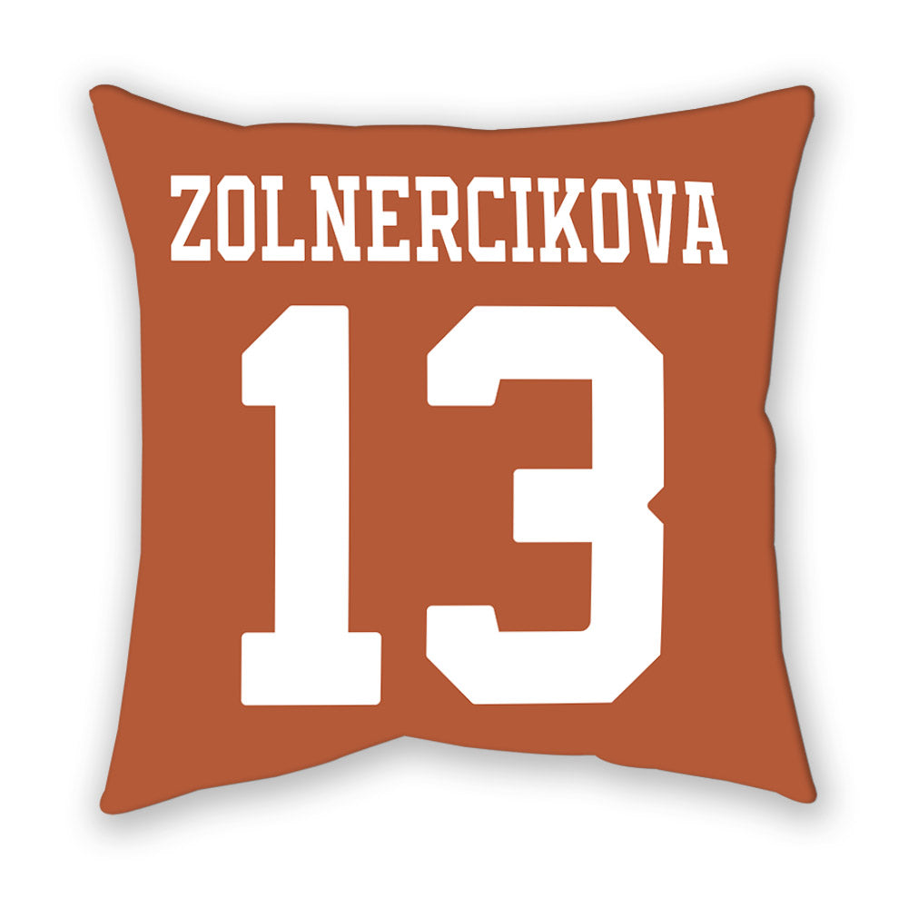 Texas - NCAA Beach Volleyball : Karin Zolnercikova - Pillow-1