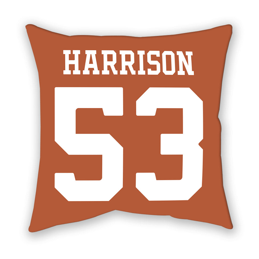 Texas - NCAA Baseball : Luke Harrison - Pillow-1