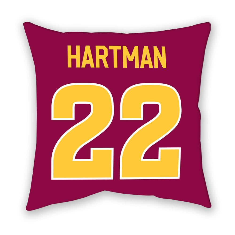 Arizona State - NCAA Women's Soccer : Oona Hartman - Pillow-1