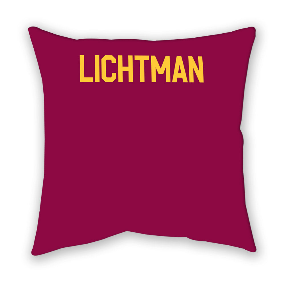 Arizona State - NCAA Women's Gymnastics : Caroline Lichtman - Pillow-1