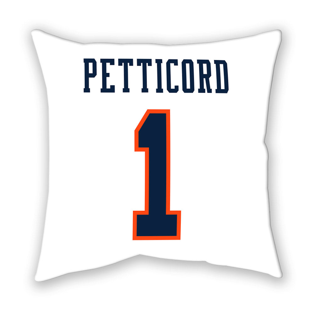 Auburn - NCAA Women's Basketball : Mya Petticord - Pillow-1