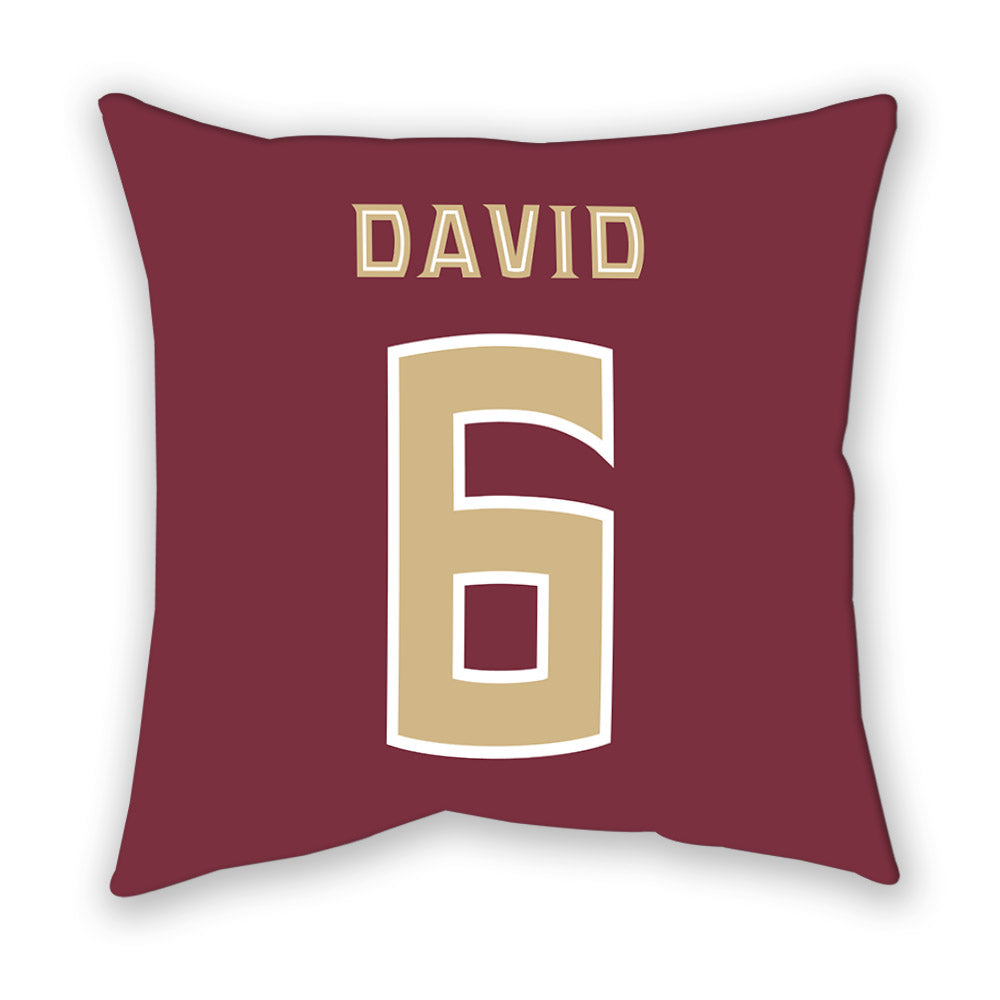 FSU - NCAA Women's Volleyball : Victoria David - Pillow-1