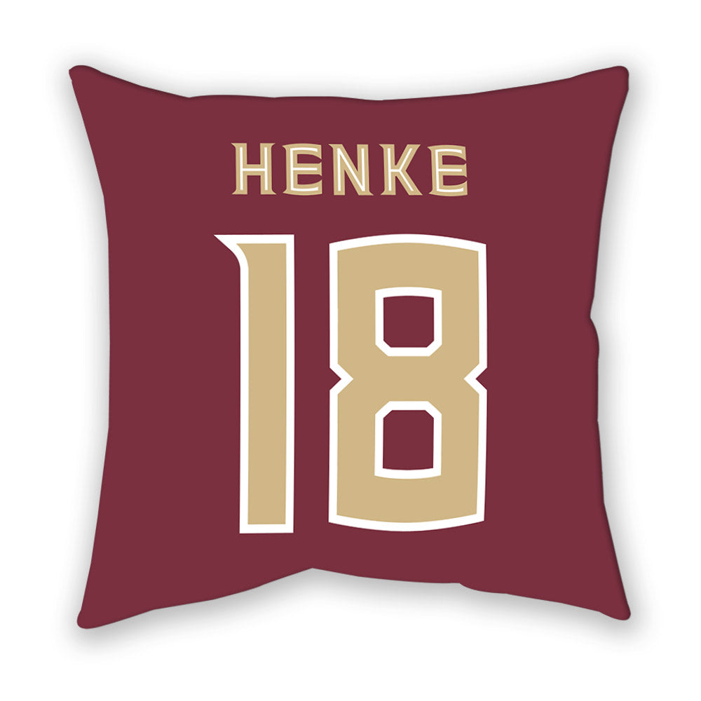 FSU - NCAA Women's Volleyball : Iane Henke - Pillow-1