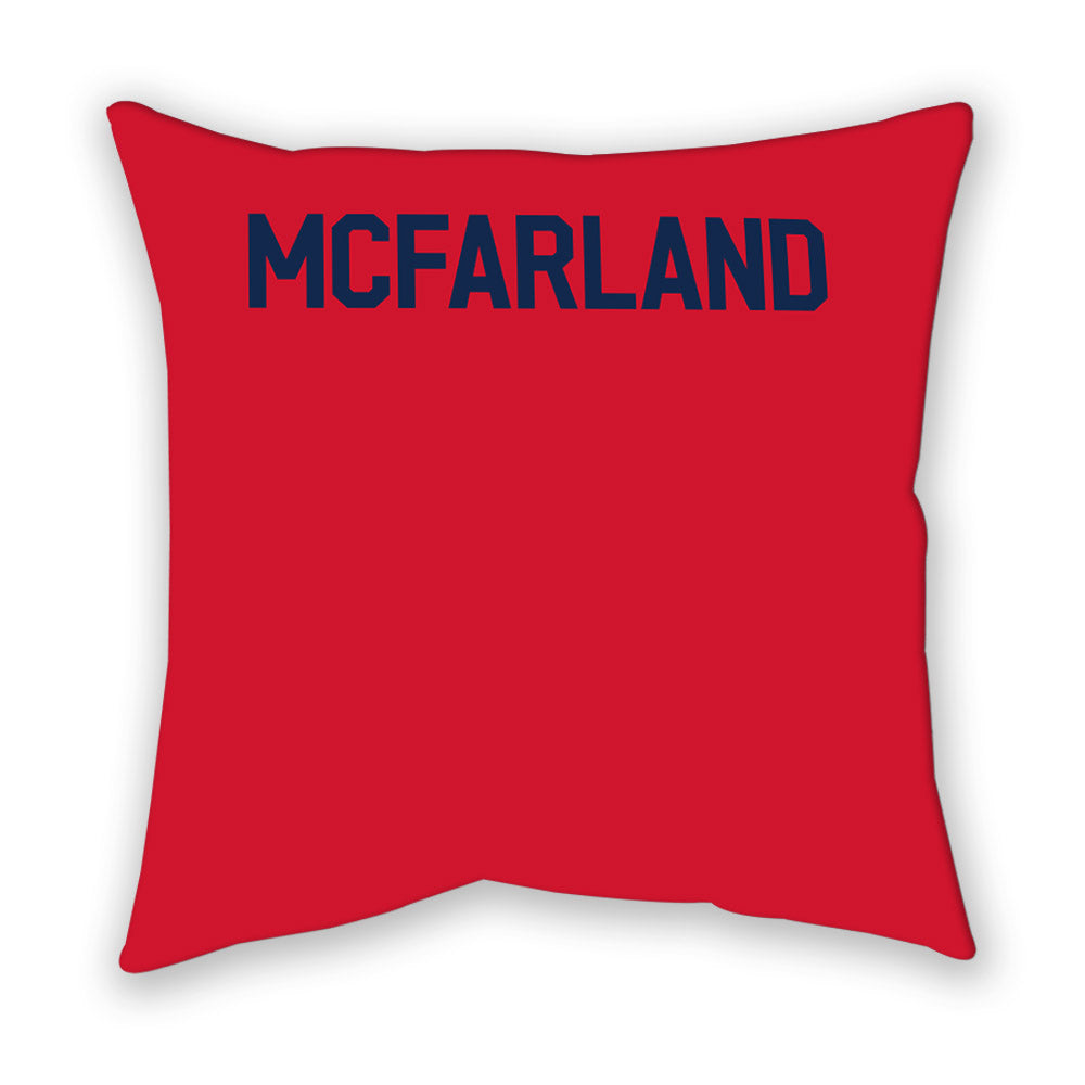 Ole Miss - NCAA Women's Track & Field : Katie McFarland - Pillow-1