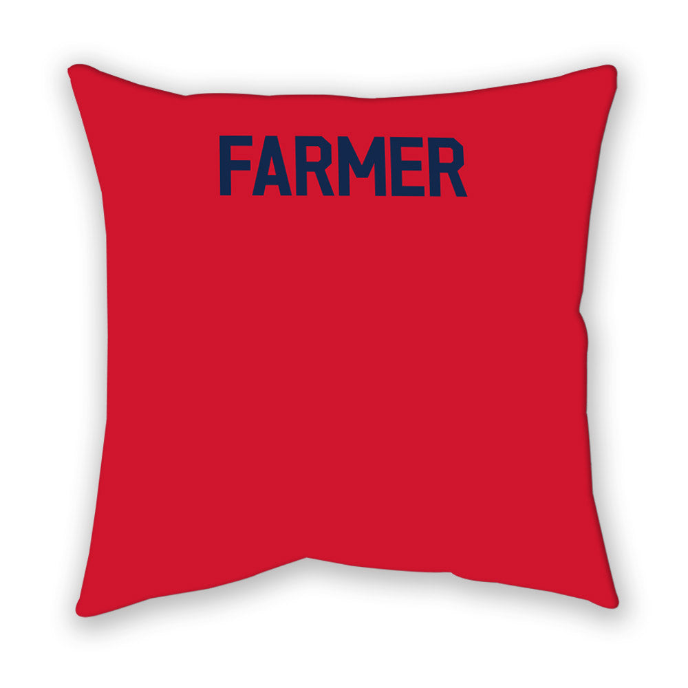 Ole Miss - NCAA Women's Track & Field : Royanah Farmer - Pillow-1