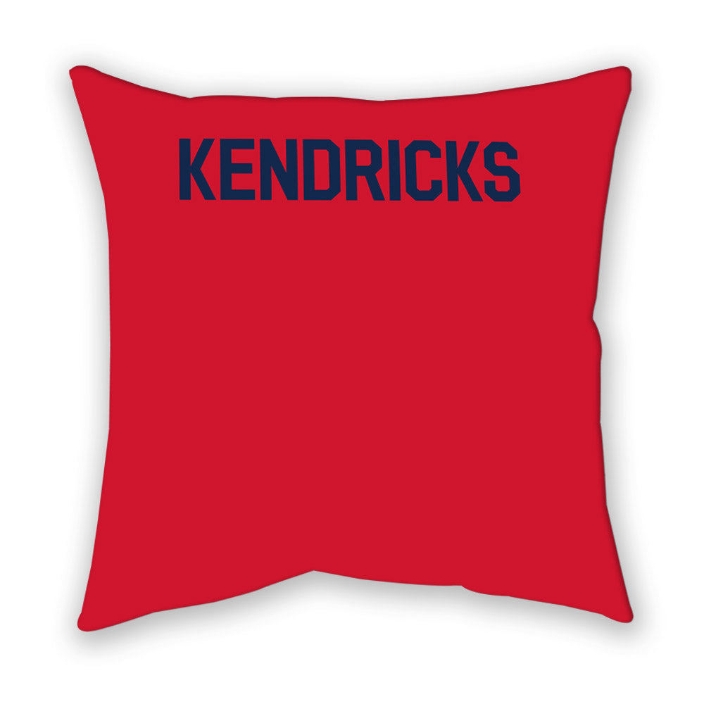Ole Miss - NCAA Men's Track & Field : John Kendricks - Pillow-1
