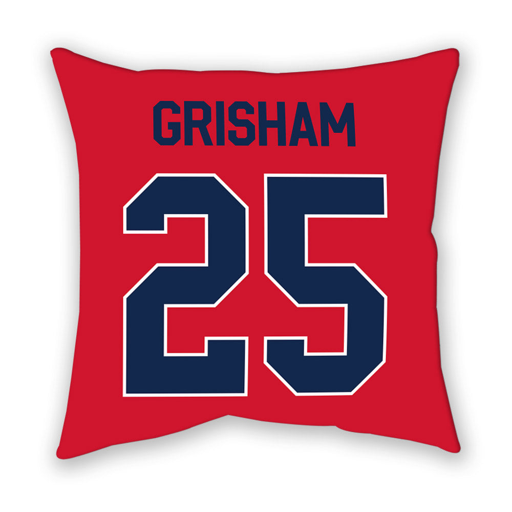 Ole Miss - NCAA Softball : Tenly Grisham - Pillow-1