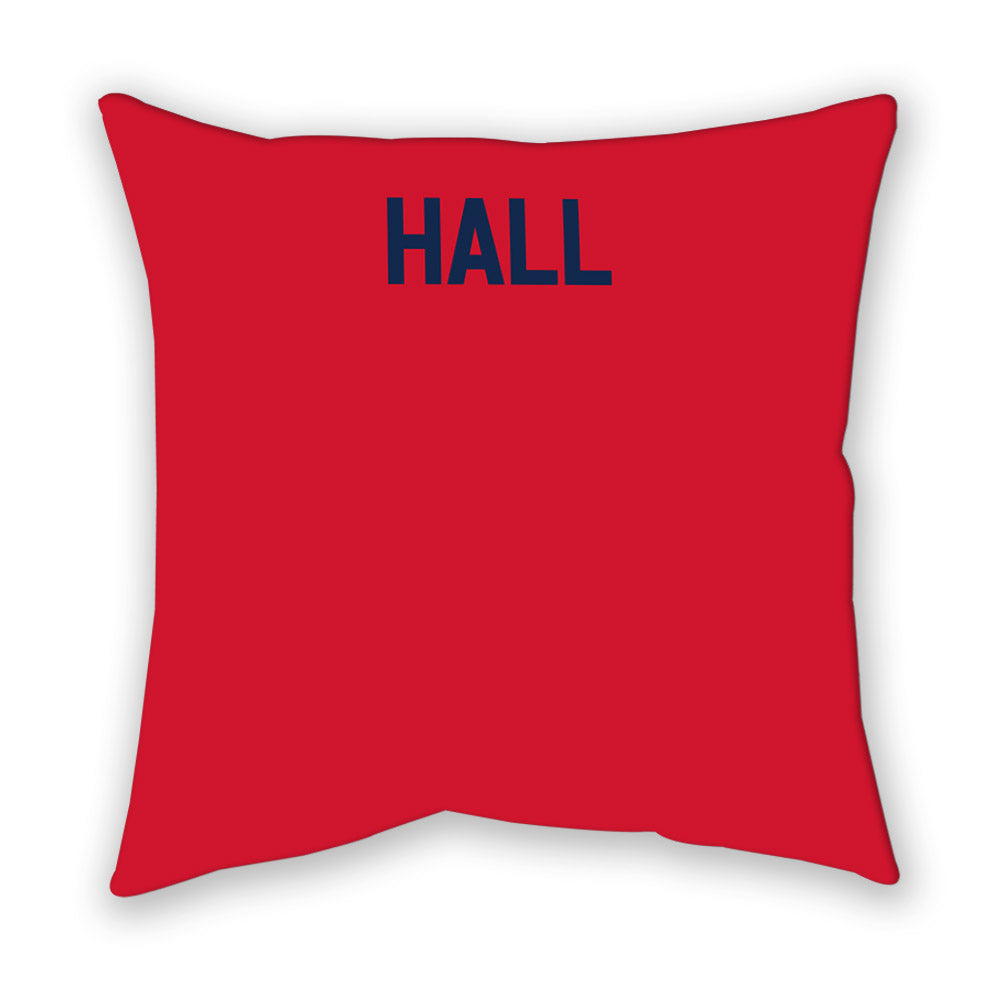 Ole Miss - NCAA Men's Golf : Taylor Hall - Pillow-1