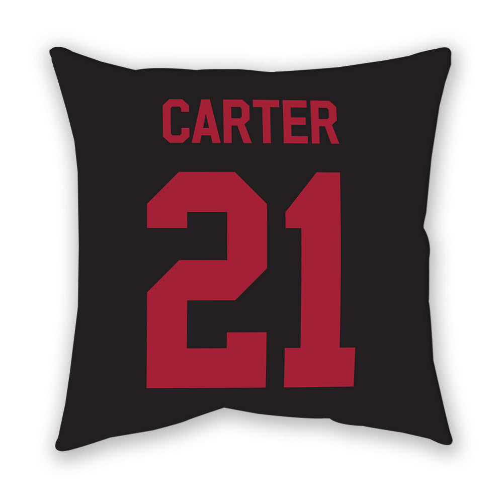 Arkansas - NCAA Softball : Ava Carter - Pillow-1