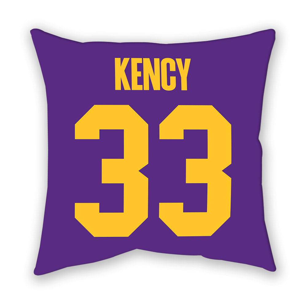 LSU - NCAA Football : David Kency - Graphic Pillow-1