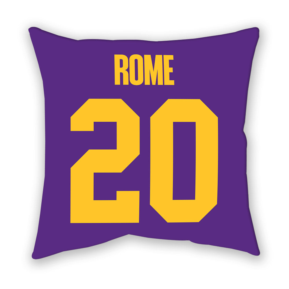 LSU - NCAA Women's Volleyball : Mika Rome - Graphic Pillow-1