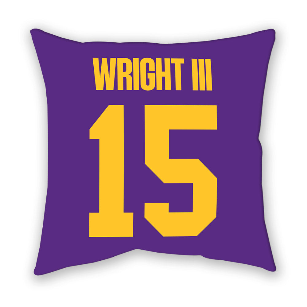 LSU - NCAA Football : Phillip Wright III - Graphic Pillow-1