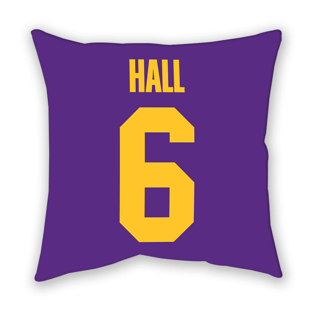 LSU - NCAA Beach Volleyball : Forbes Hall - Graphic Pillow-1