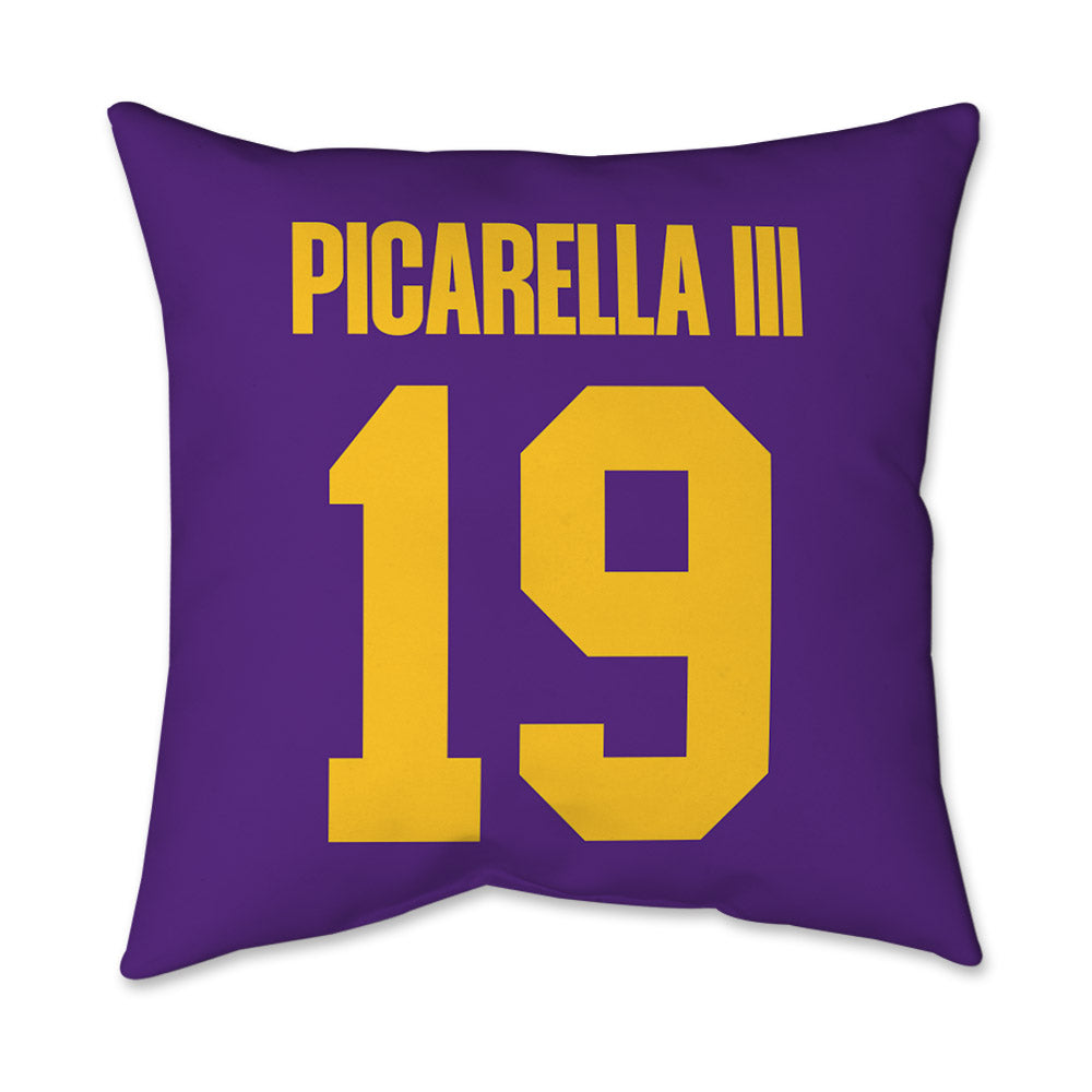 LSU - NCAA Football : Emile Picarella III - Graphic Pillow 16x16-1