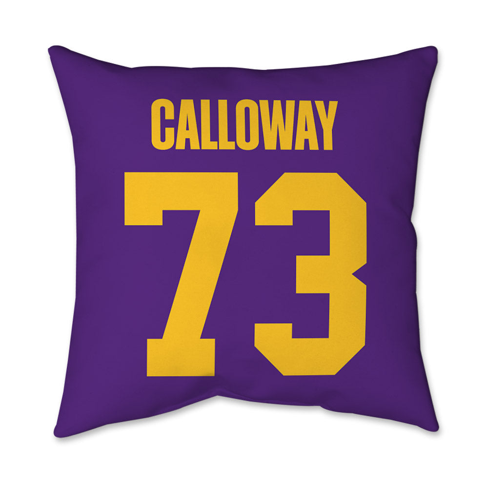 LSU - NCAA Football : Ethan Calloway - Graphic Pillow 16x16-1