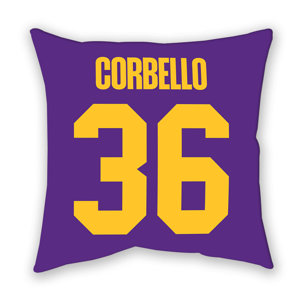 LSU - NCAA Football : Aidan Corbello - Graphic Pillow-1