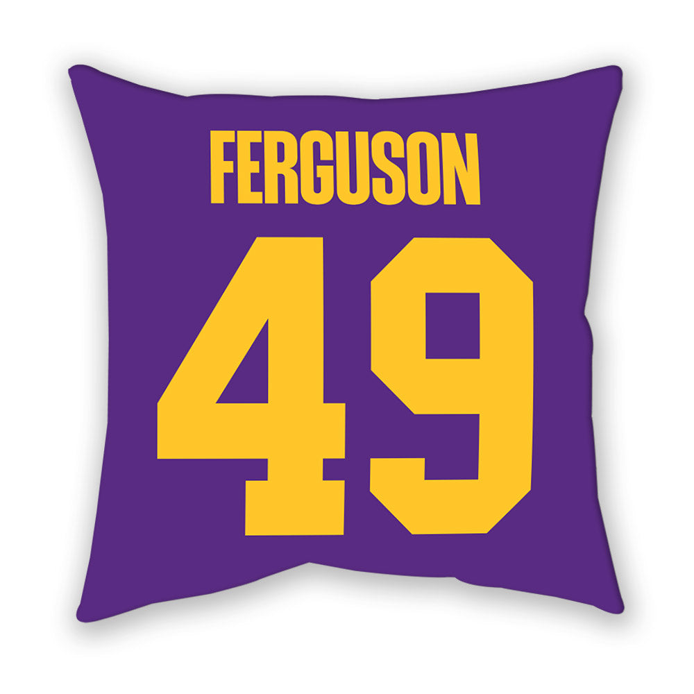 LSU - NCAA Football : Jonathan Ferguson - Graphic Pillow-1