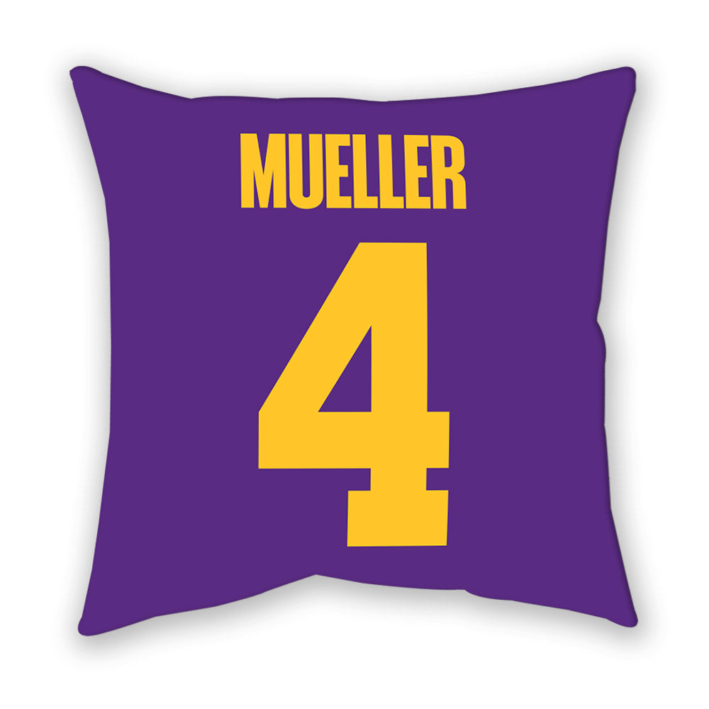 LSU - NCAA Beach Volleyball : Kylie Mueller - Graphic Pillow-1