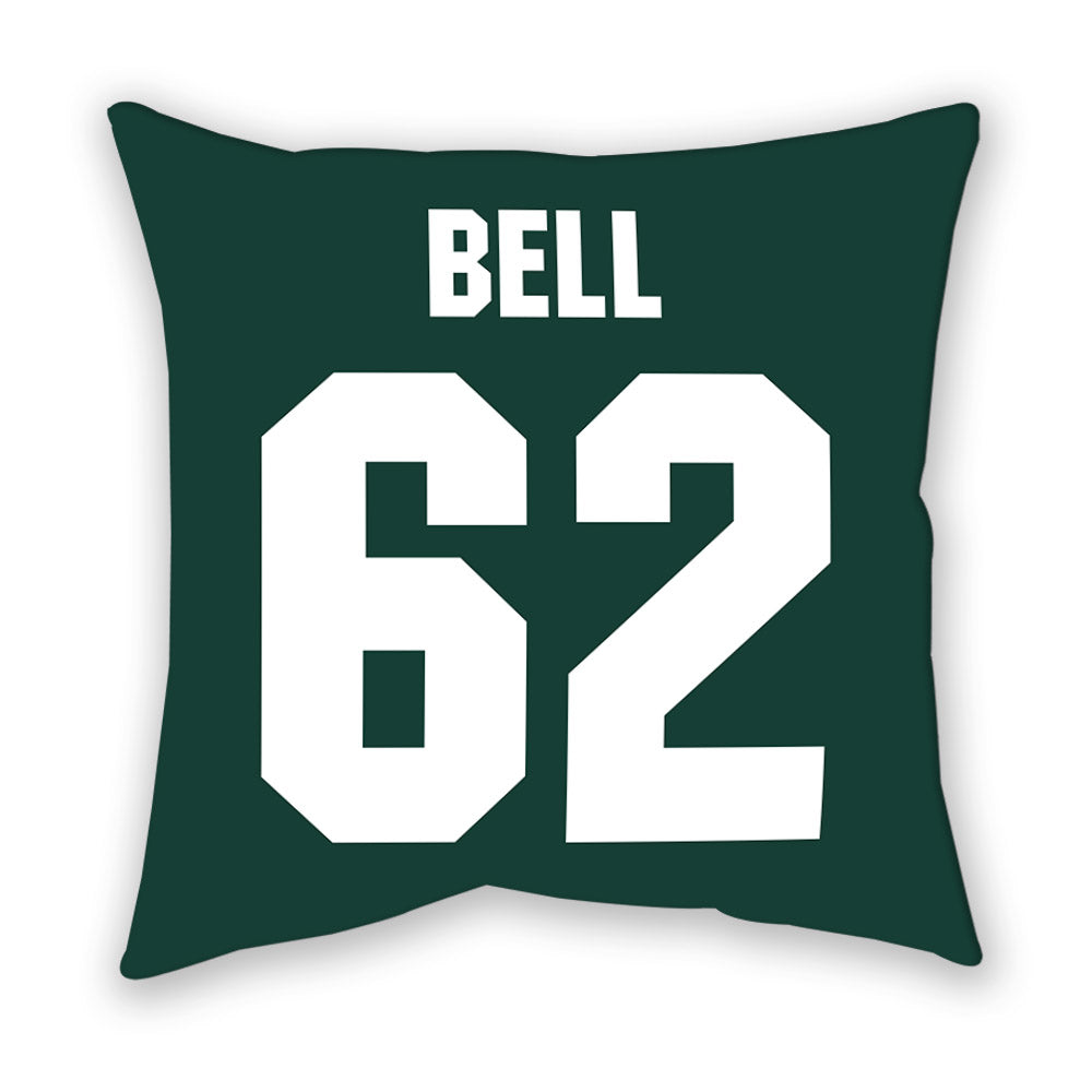 Michigan State - NCAA Football : Justin Bell - Pillow-1