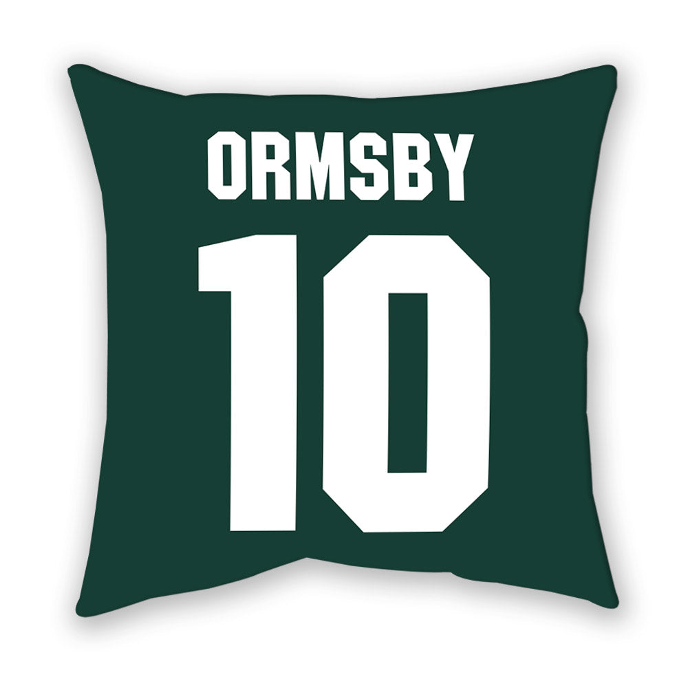 Michigan State - NCAA Women's Volleyball : Leela Ormsby - Pillow-1