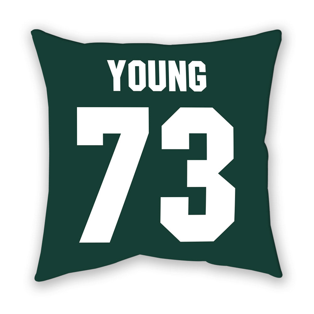 Michigan State - NCAA Football : Rustin Young - Pillow-1