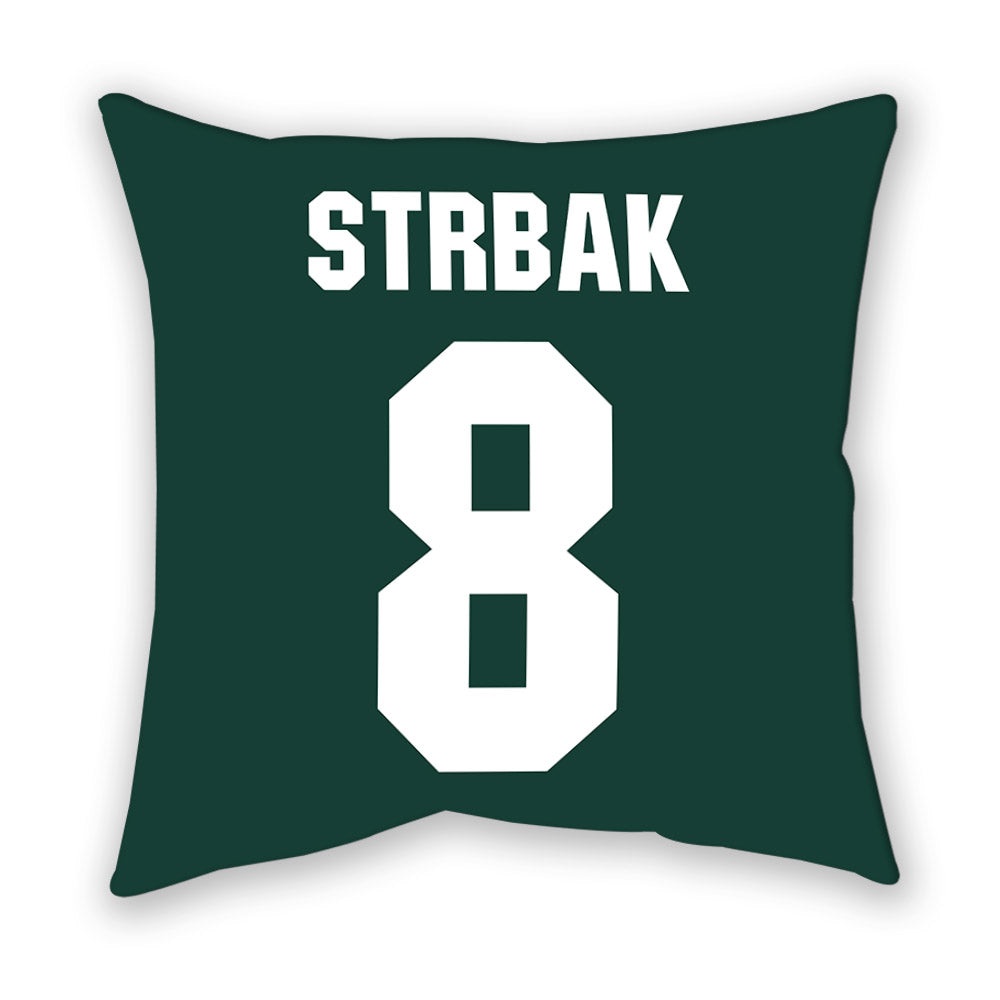 Michigan State - NCAA Men's Ice Hockey : Maxim Strbak - Pillow-1